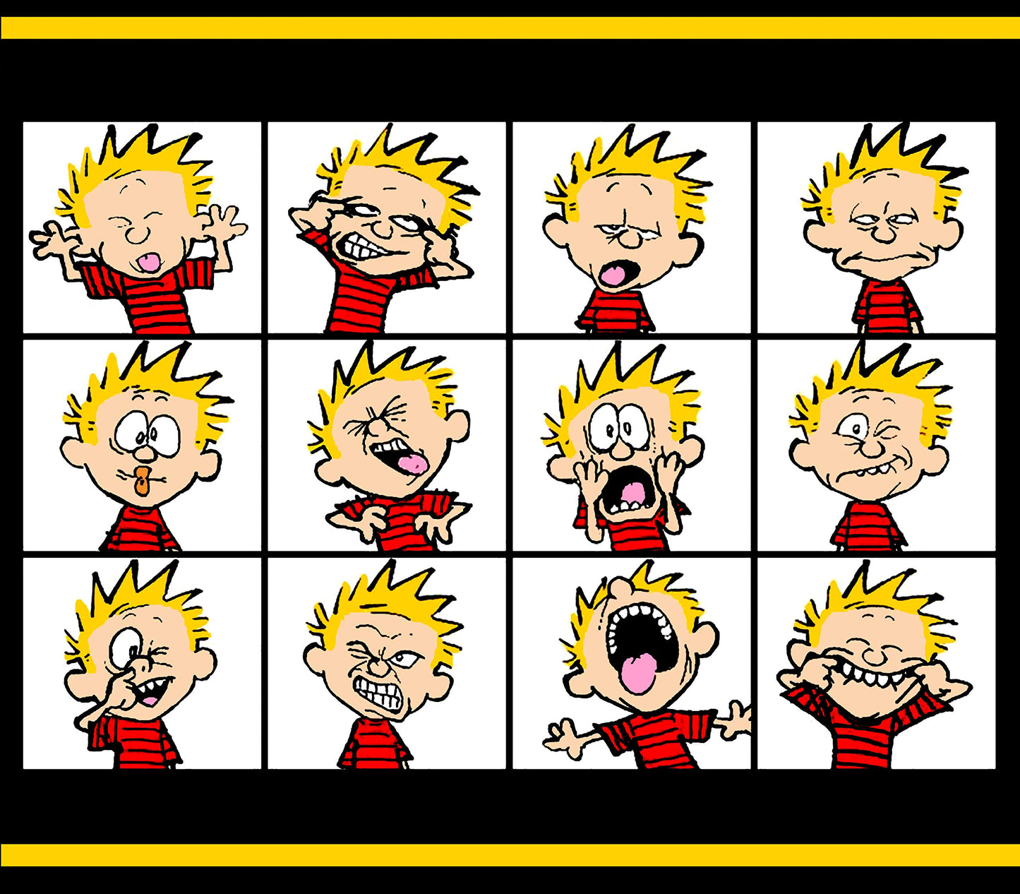 Calvin Computer Mouse Pad 9.7" x 8.5" ~ Color