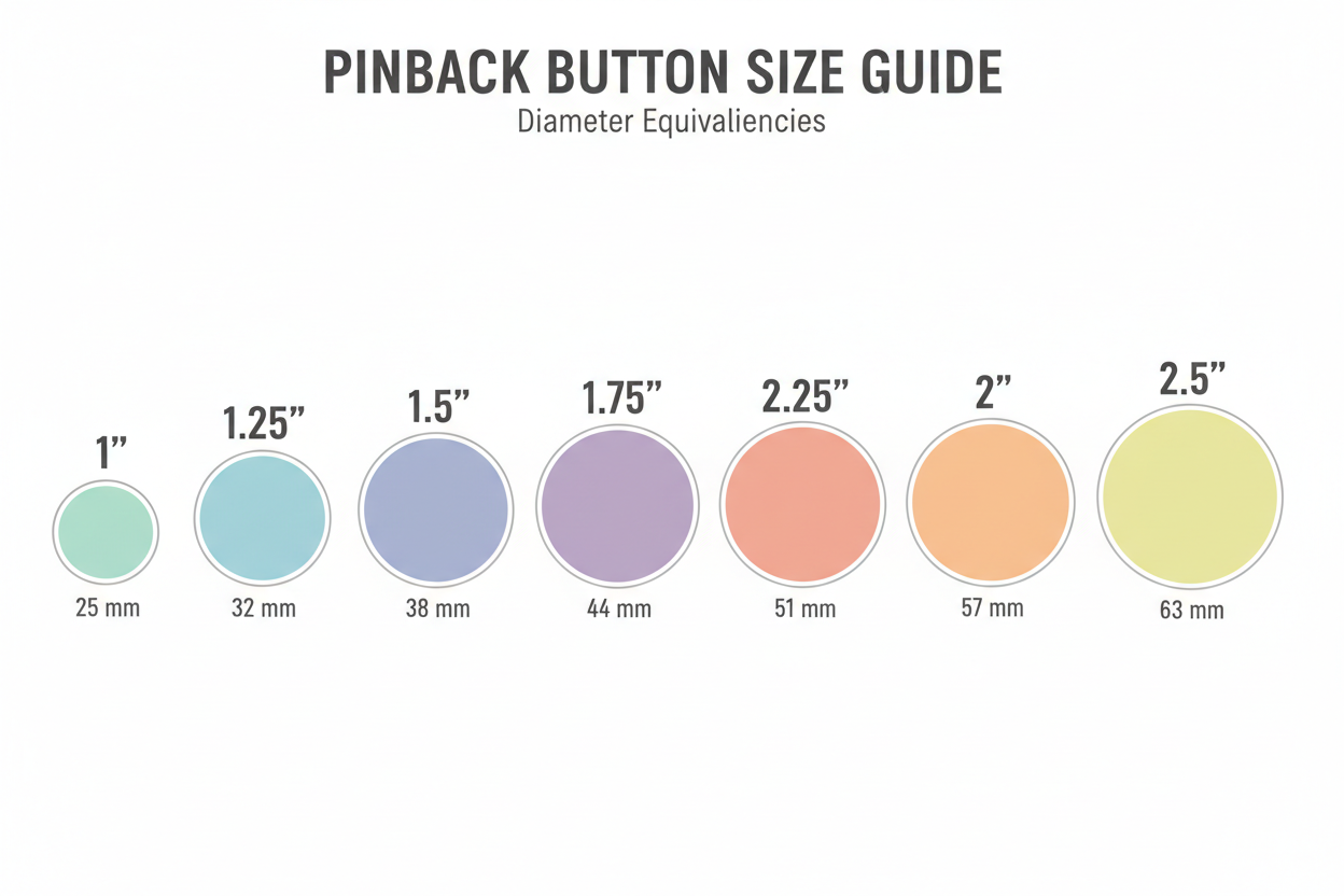 Pronouns Bulk Pinback 1.25-inch 18 Pcs