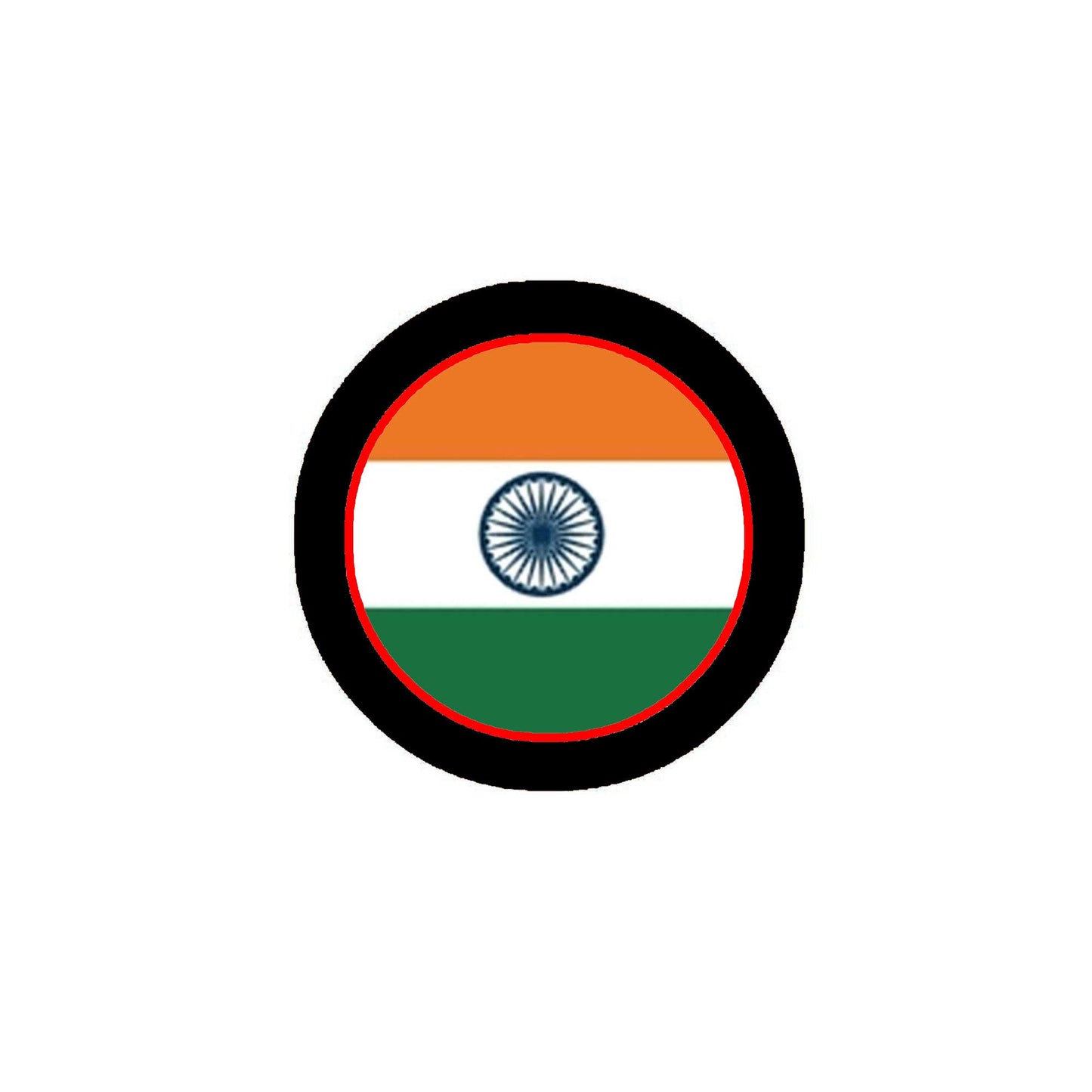INDIA Flag 1.25-inch Pinback Button Pin Country Nationality Pride Default Title