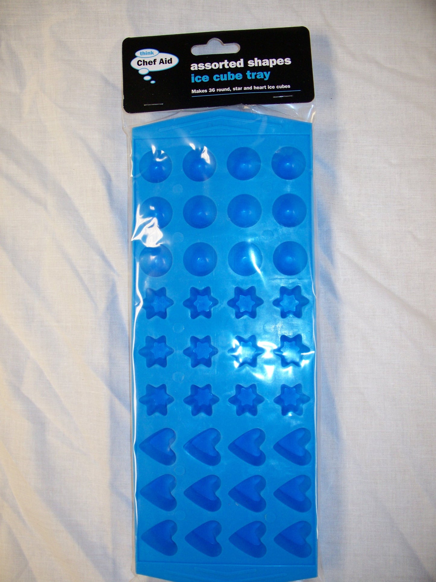 Chef Aid Assorted Shape Ice Cube Tray