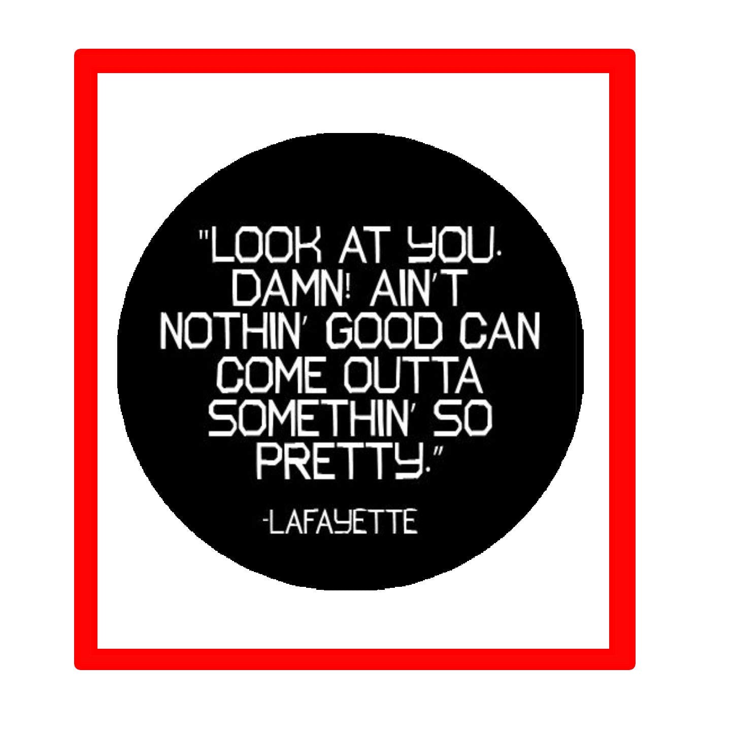 Look at You Damn1.25-inch Pinback Button, backpacks Default Title