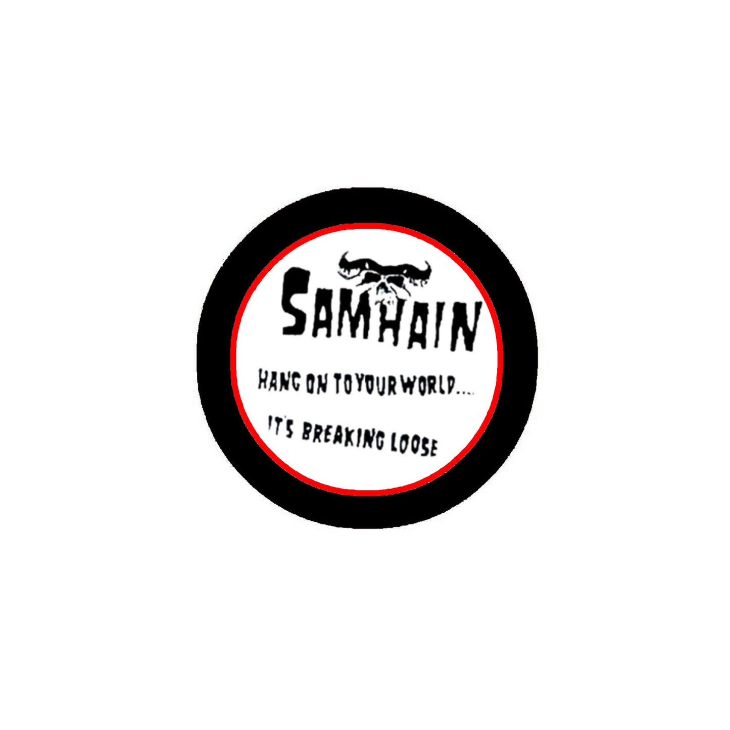 Samhain 1.25-inch Pinback Button Gothic Evil Dark Gaelic festival Default Title