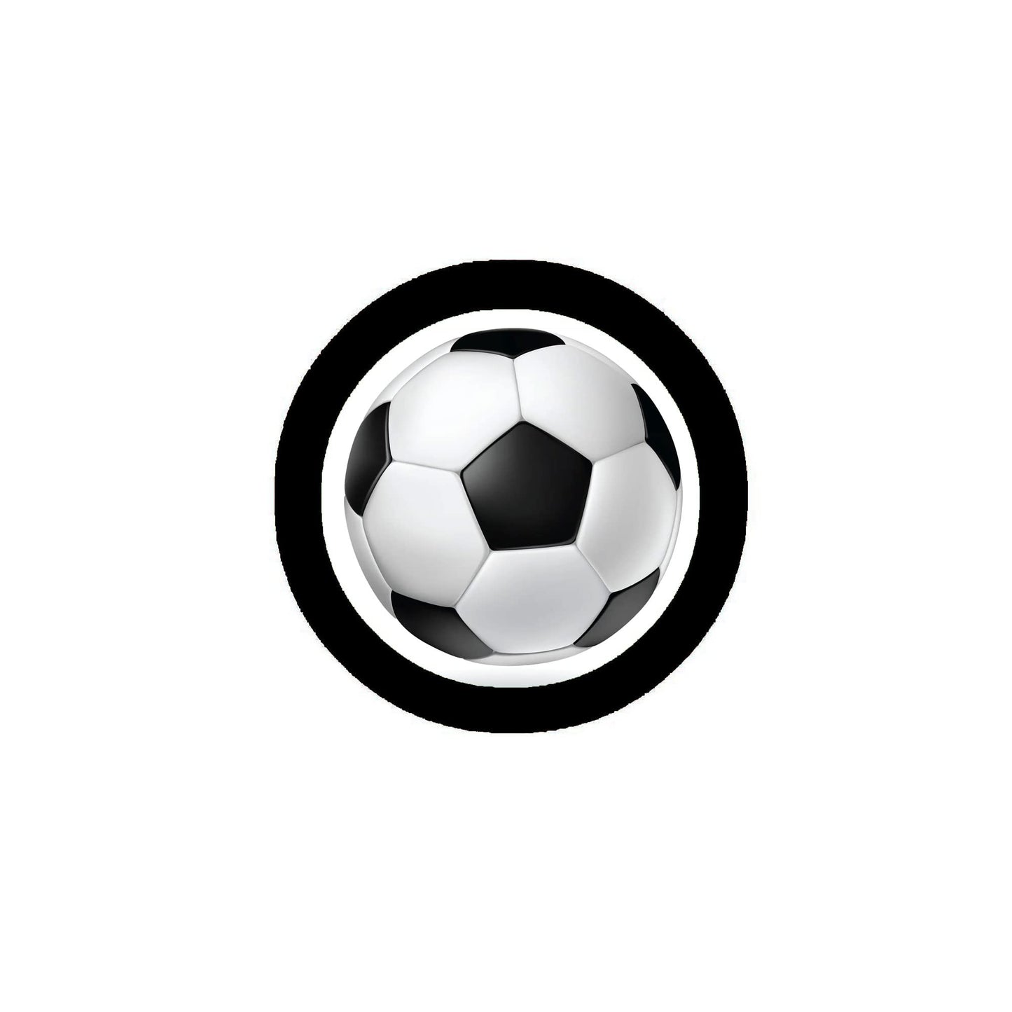 Athletic Sports Football Soccer Ball Style 12 Pcs Pinback 1.25" for Jackets, Backpacks, etc.