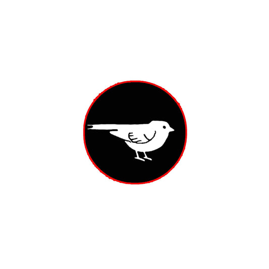 Black Bird 1.25" Pinback for Jackets, Backpacks, etc.