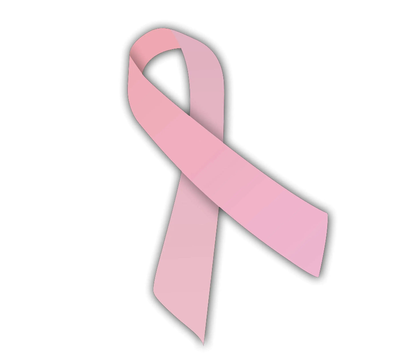Cancer awareness mousepad with pink awareness ribbon design