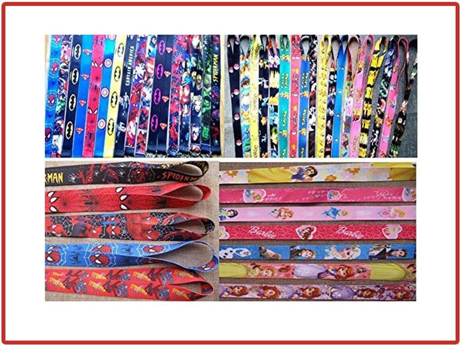 59 Cents only ea (10 pcs) Mixed Color Cell Phone Key Chain Neck Strap Keys Lanyards Adult Size Party Gifts