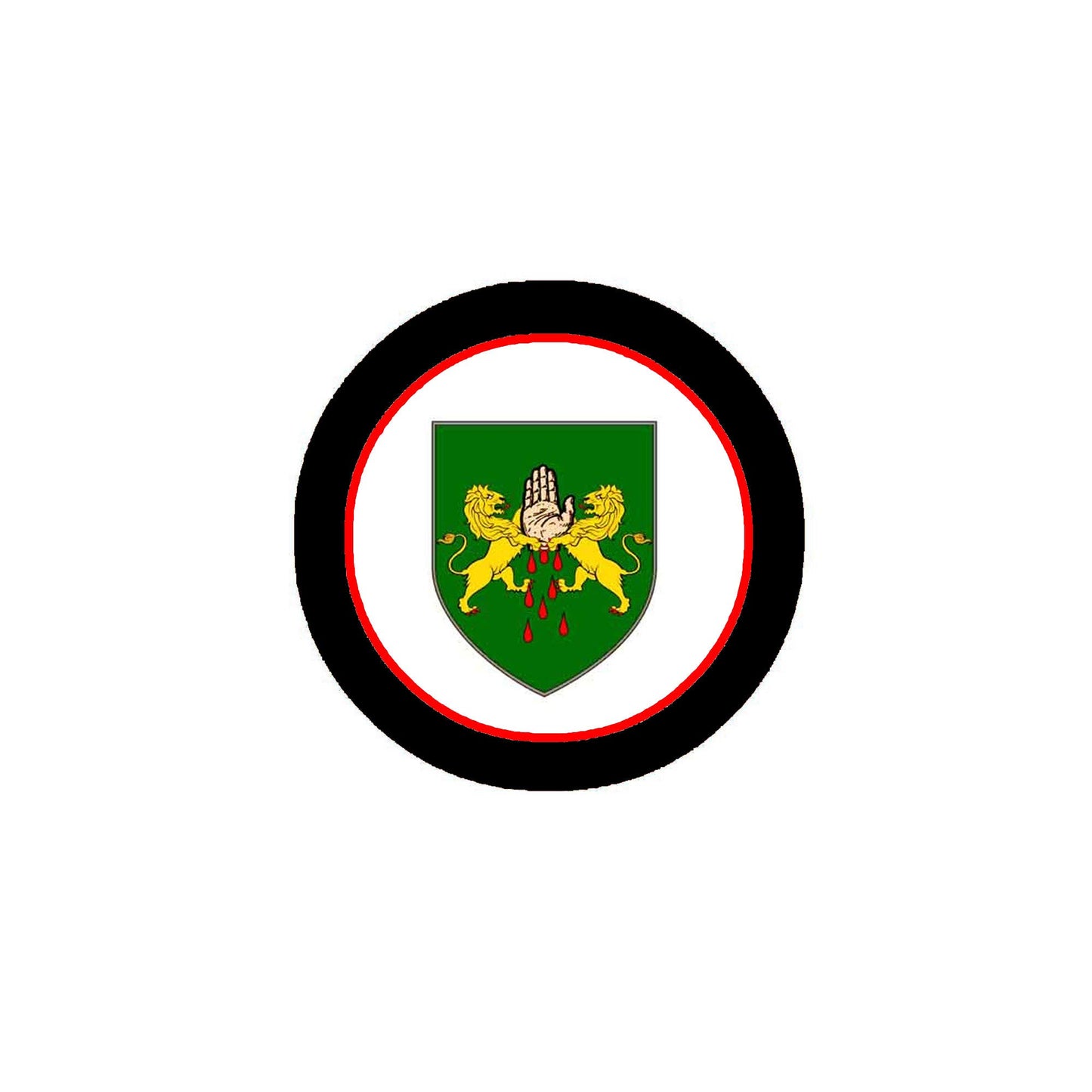 Riley Family 3-inch Coat of Arms Fridge Round Magnet Default Title