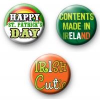 Slogan Pinback 1.25" (3 Pcs)