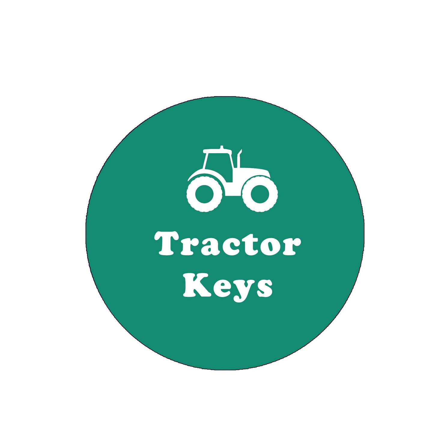 Tractor Keys 2.25” Bottle Opener Keychain Farm Trailer