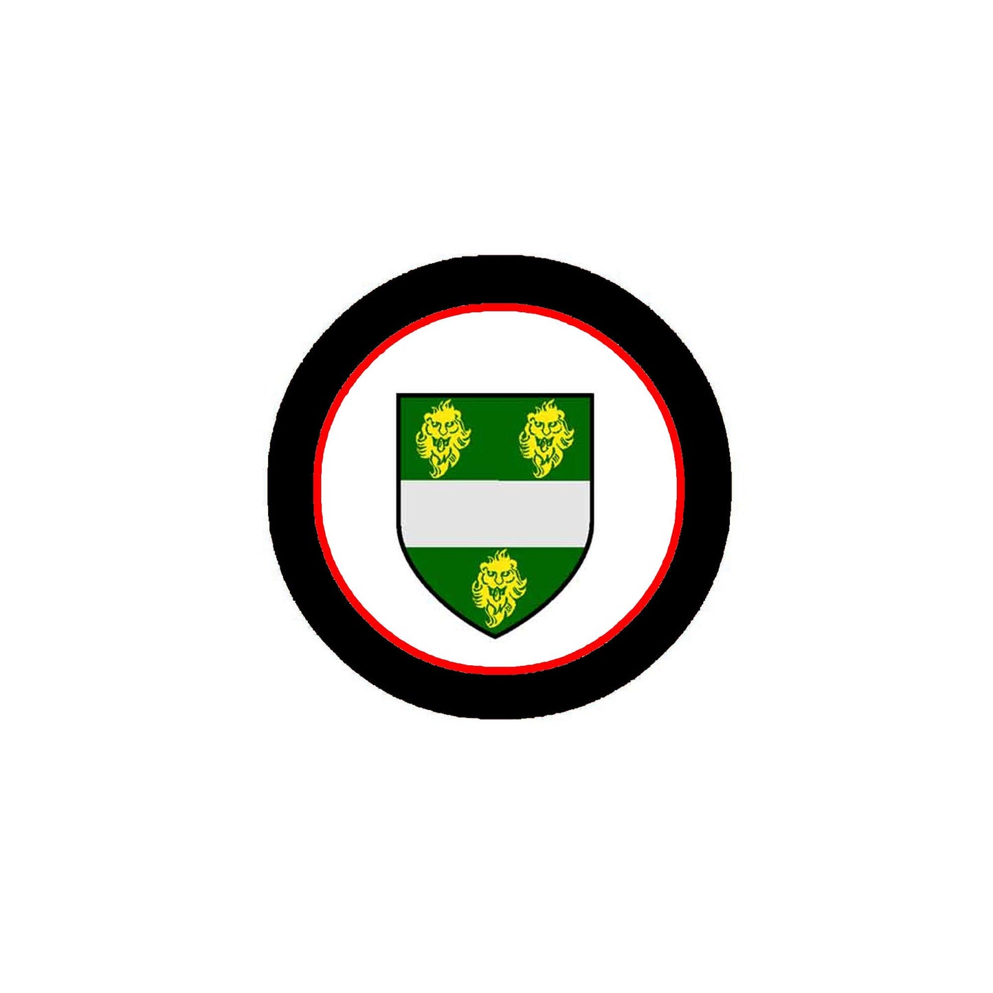 McKenna 3-inch Coat of Arms Fridge Round Magnet Default Title