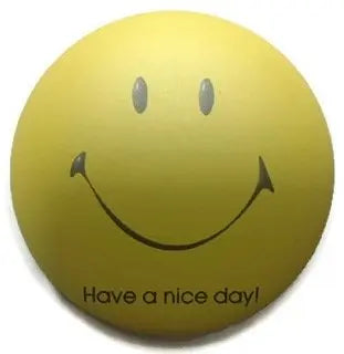 Chic Smile Emoticon v5 Pinback 2.25-inch Default Title