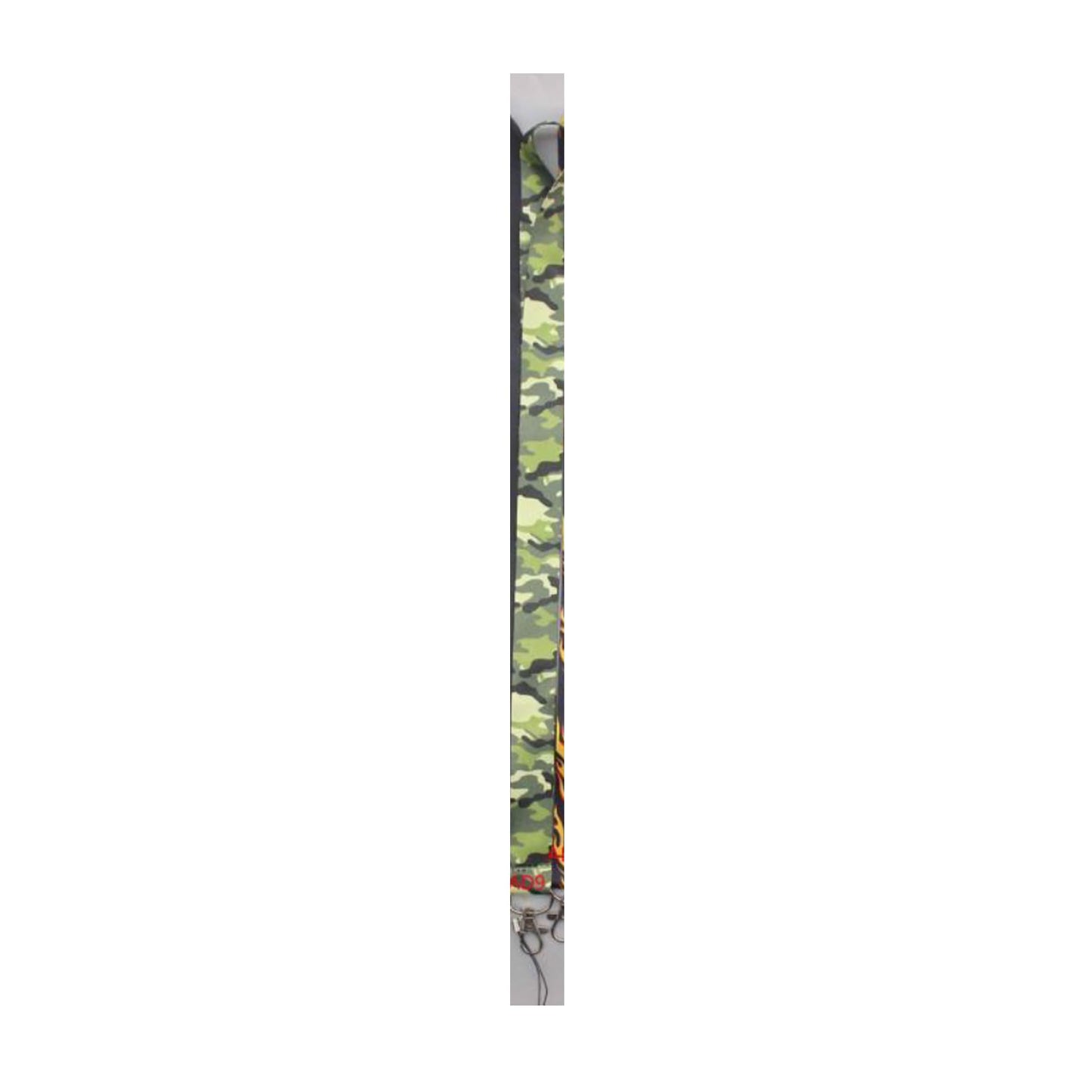 Military Camouflage Lanyard Keychain Holder Green Default Title