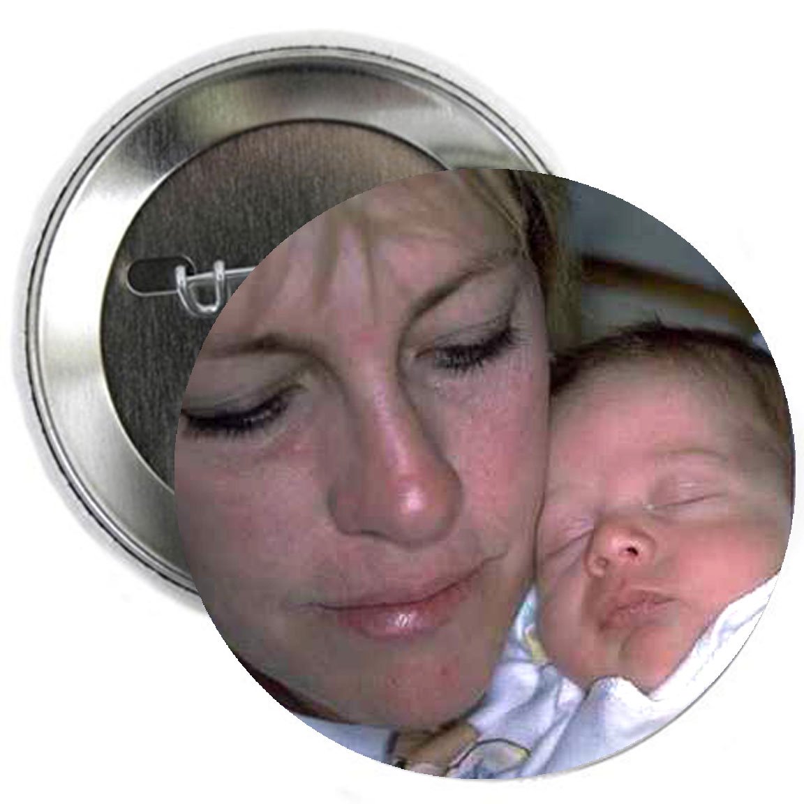 12 Pcs. Custom Personalized Pinback Button 2.25" ~ Send us your picture, text or logo