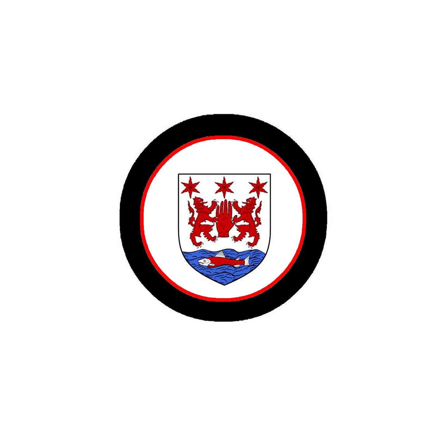 O'Neill 3-inch Coat of Arms Fridge Round Magnet Default Title