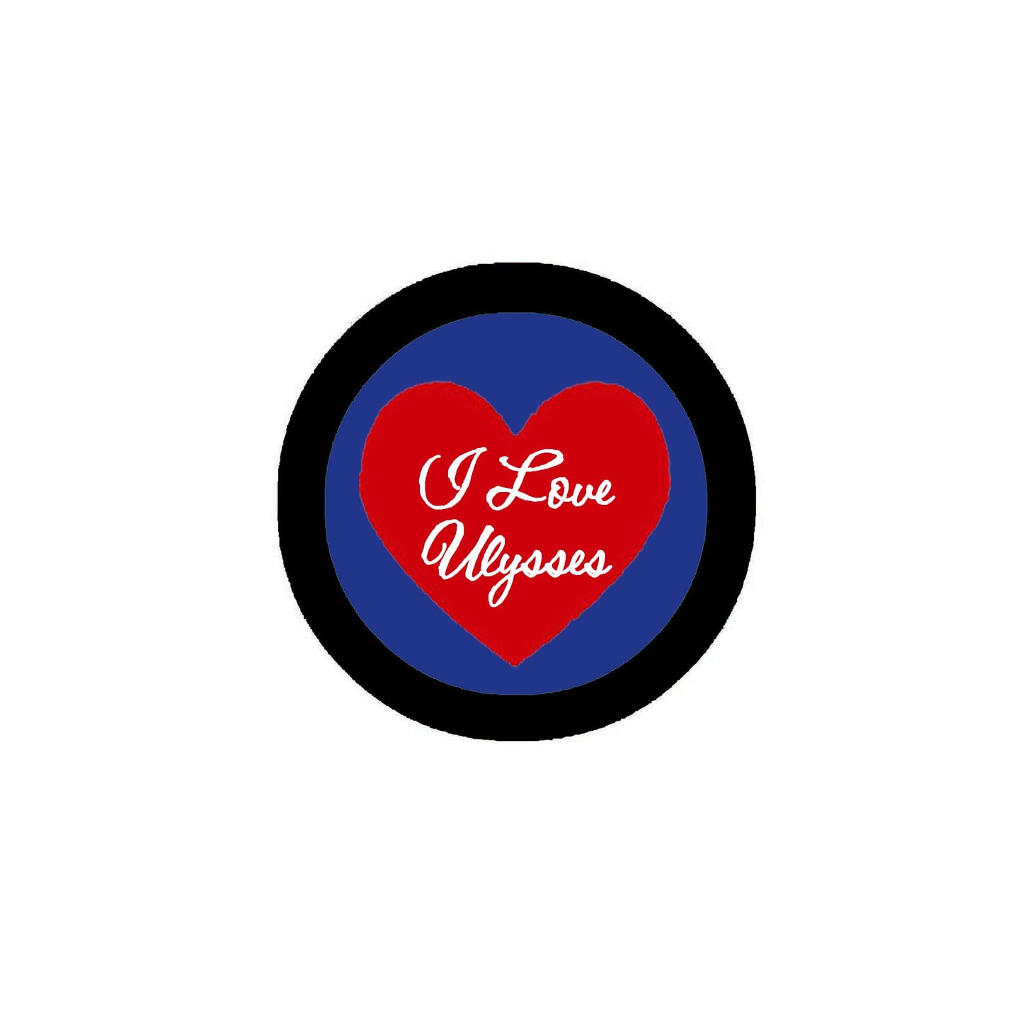 I Love Ulysses 2.25-inch Pinback Default Title