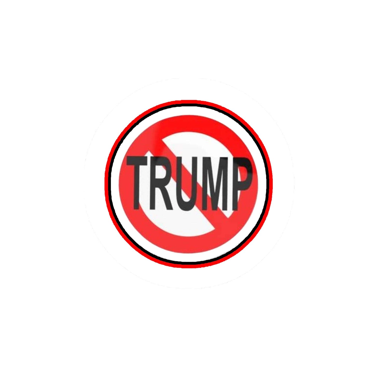 10 Pcs Anti Trump No Trump Pinback Button Pin 2.25" Pinback Pin Button - Political