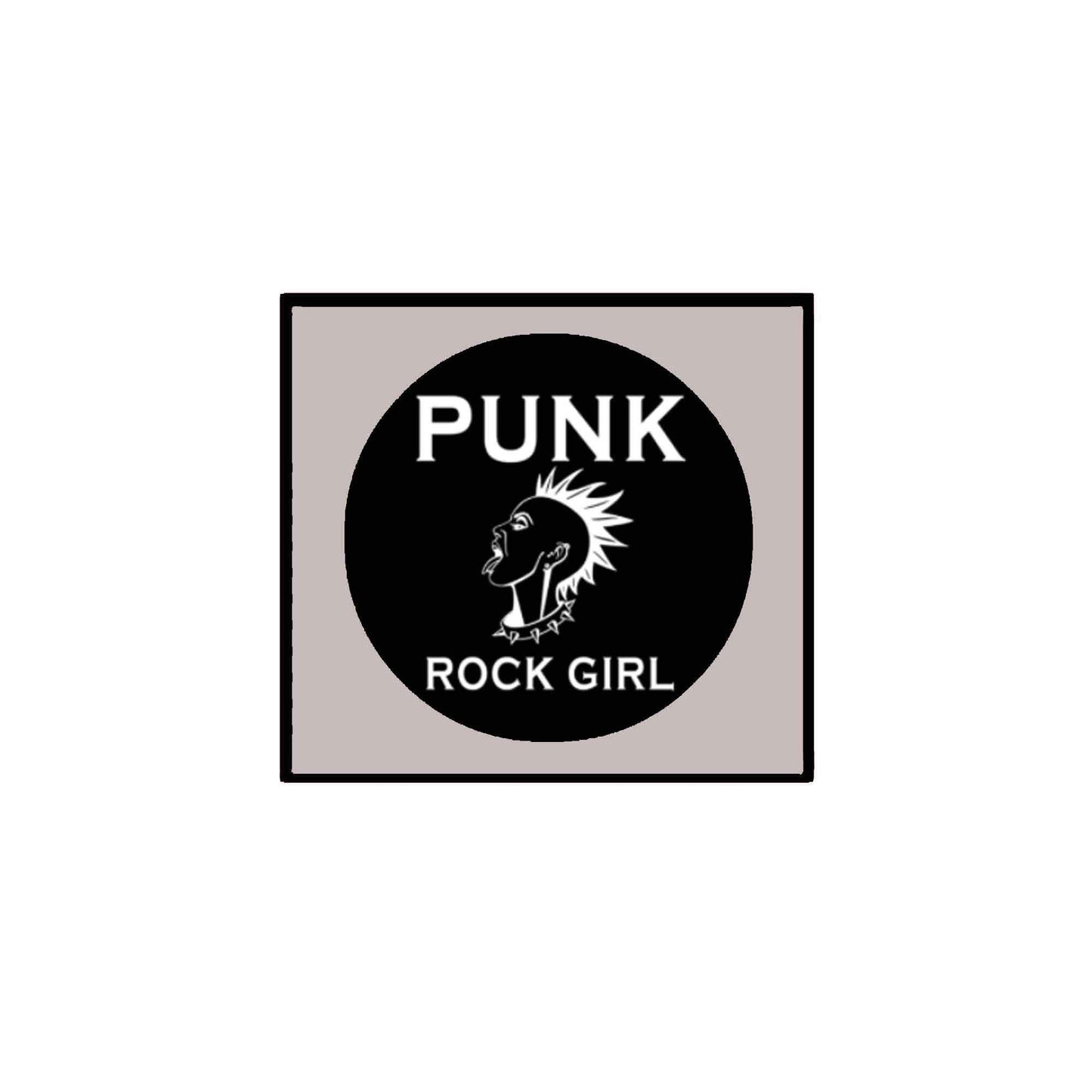 Punk Rock Girl 2.25-inch Pinback Default Title