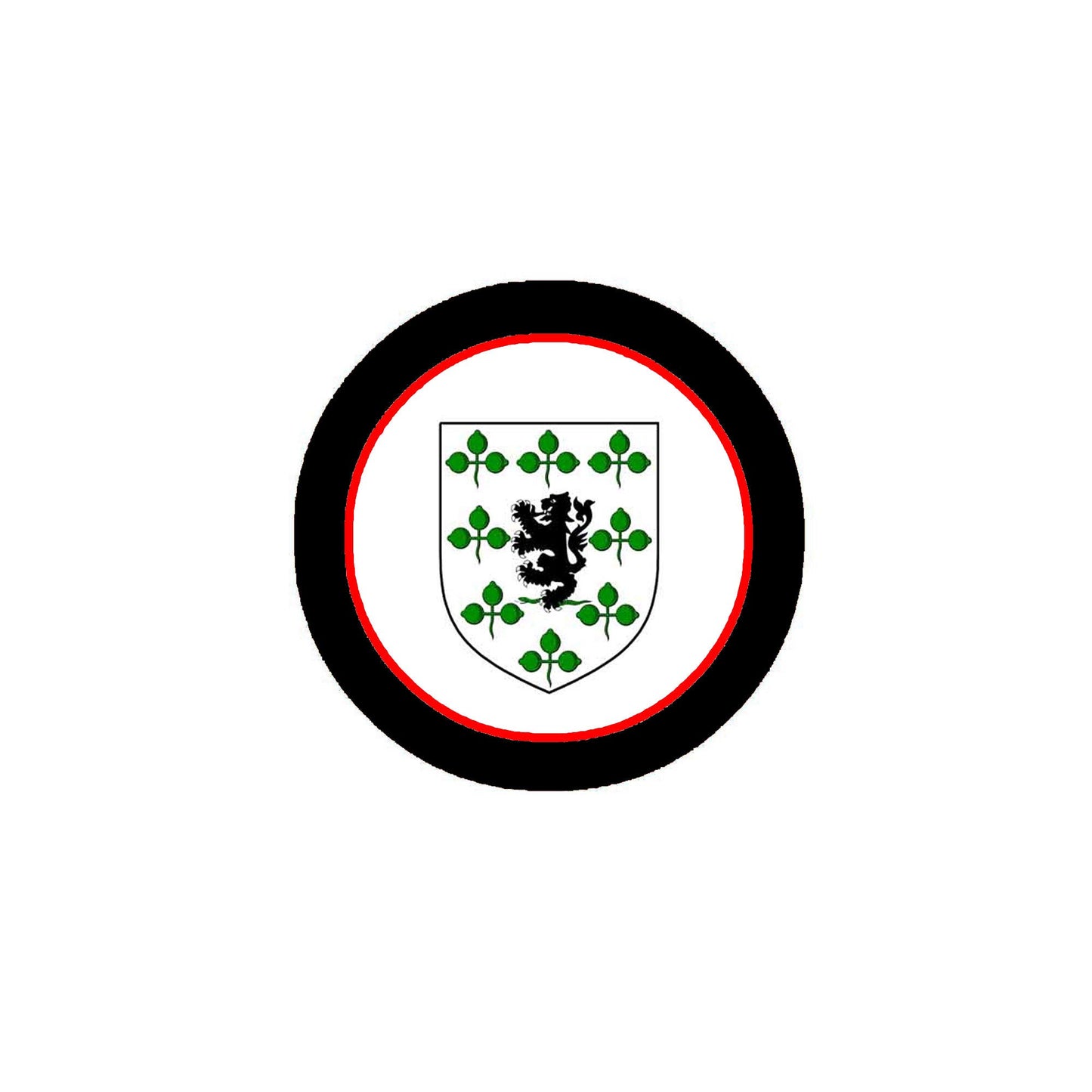 Gallagher 3-inch Coat of Arms Fridge Round Magnet Default Title