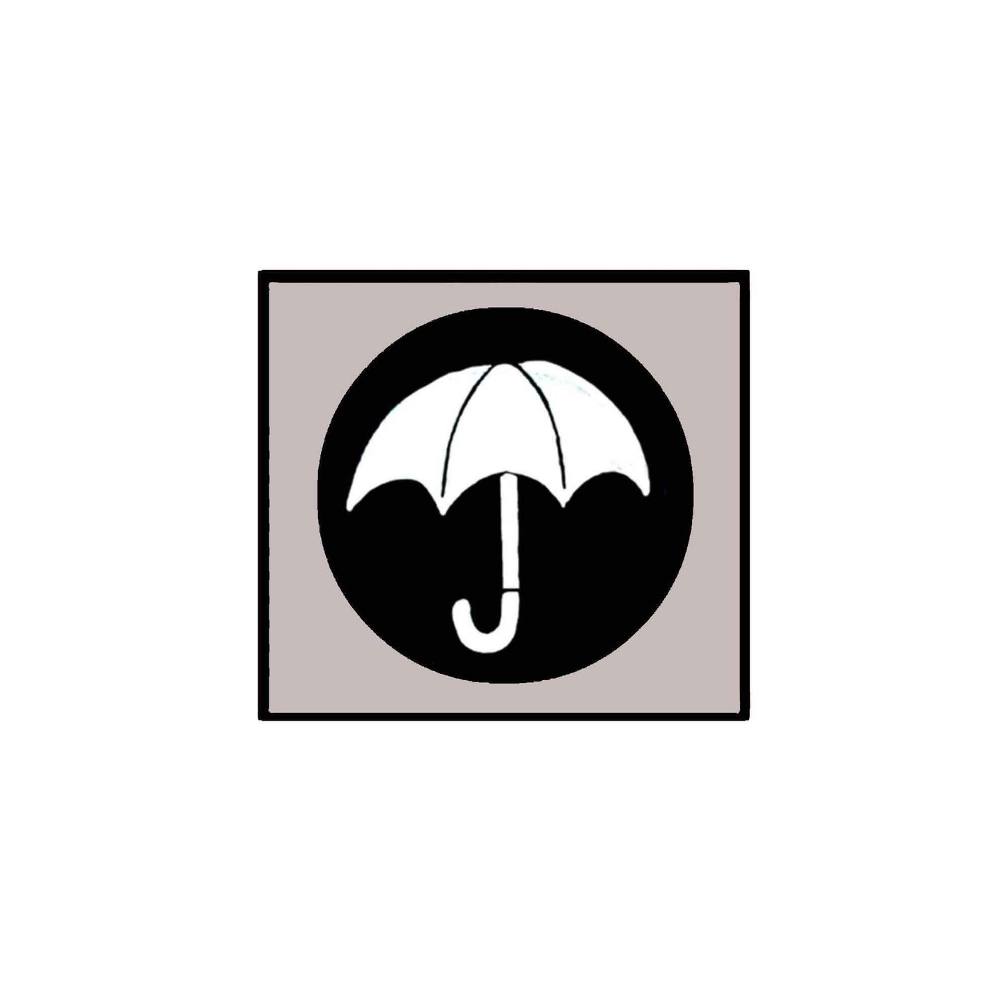 Umbrella 1.25" Pinback for Jackets, Backpacks, etc.