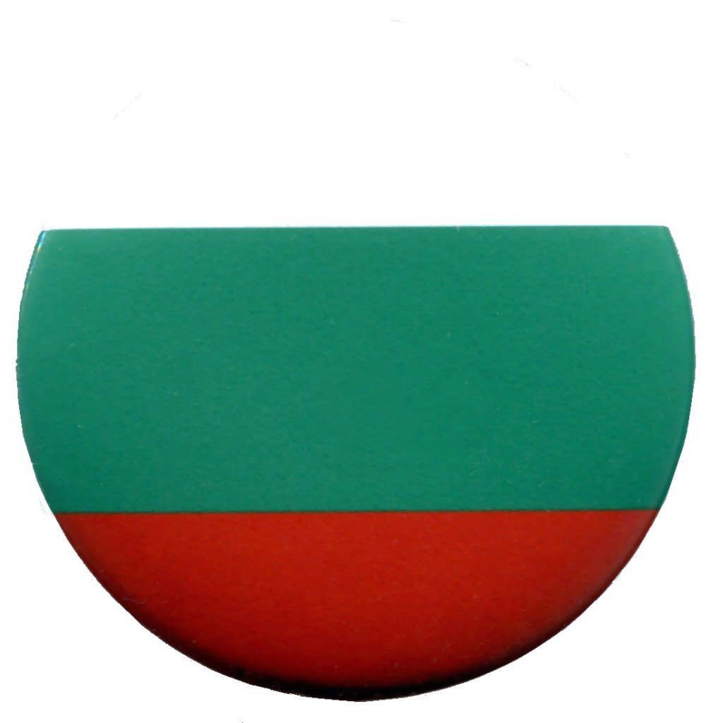 Bulgaria Flag Bulgarian Pin Pinback Badge Button New Handmade Design From Thailand