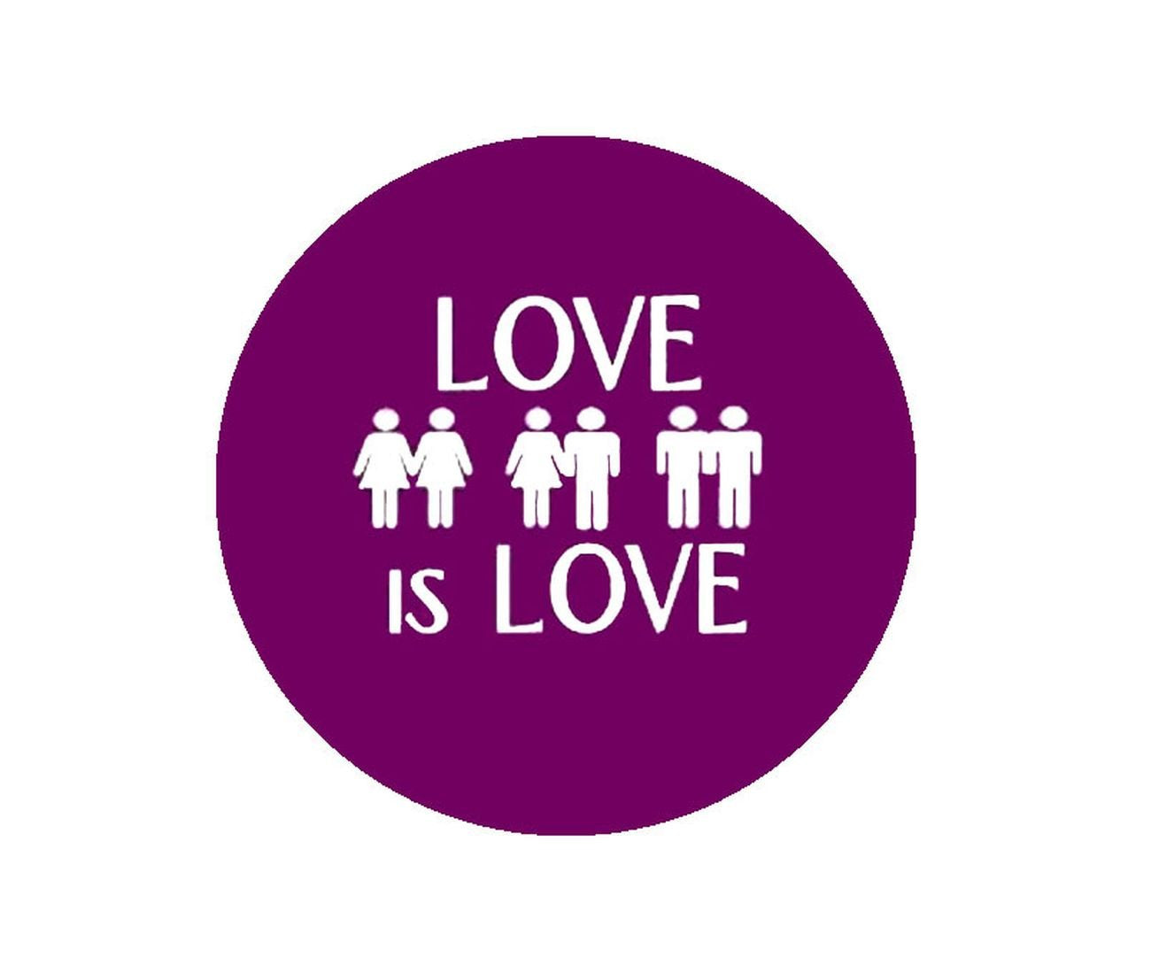 Love is Lovel Pinback 1.25-inch Default Title