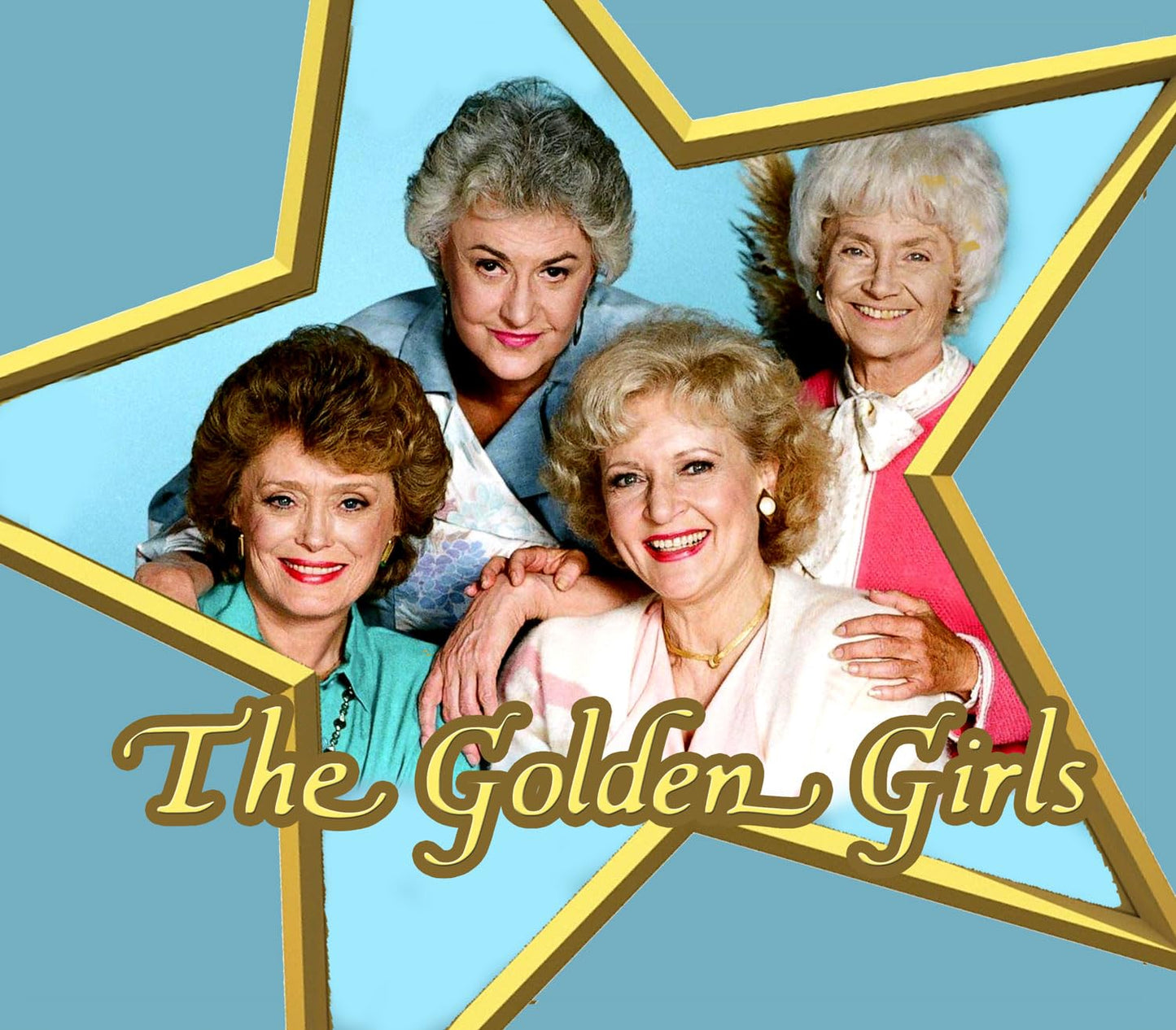 The Golden Girls Mouse Pad for Computers 9.7" x 8.5" Memories