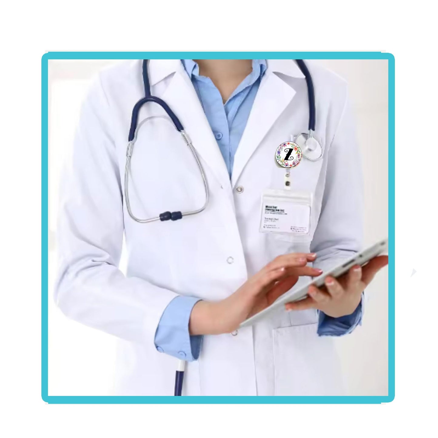 Earth Symbol Badge Reels Cute Felt Retractable Badge Reels Themed Badge Holders Gift for Nurses Doctors ID Badges Name Cards Lanyards Holidays 1.45"