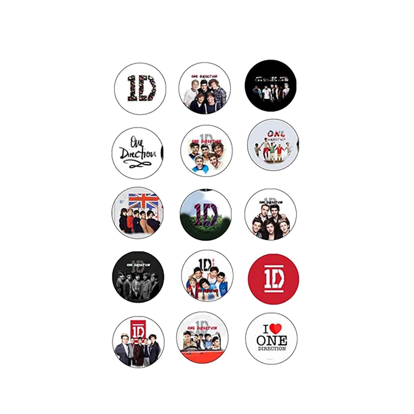 1D Liam Payne Pinback 8 Pcs 1.25 inch Best for Jacket,T-Shirts, hats