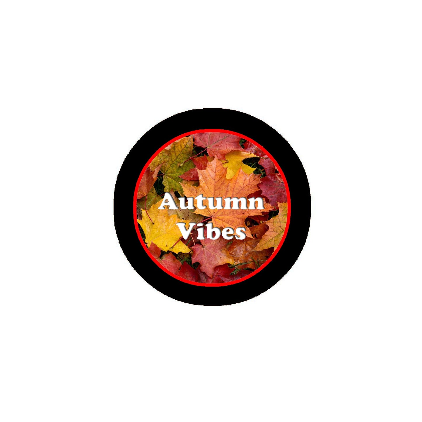 Autumn Vibes Pinback 2.25" Season of the Year