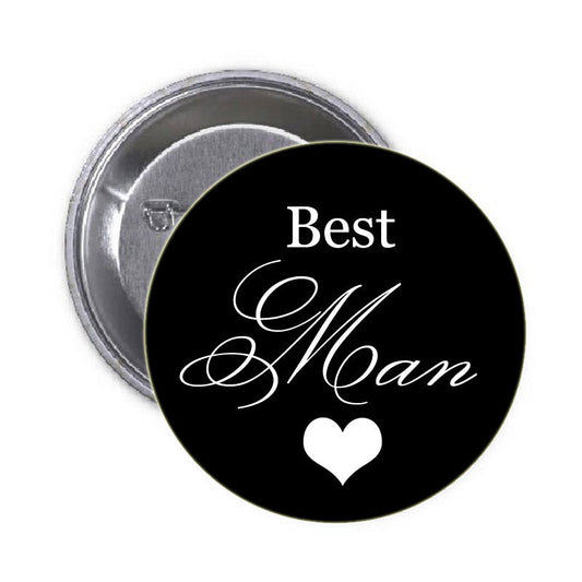 Best Man Pinback 1.25"