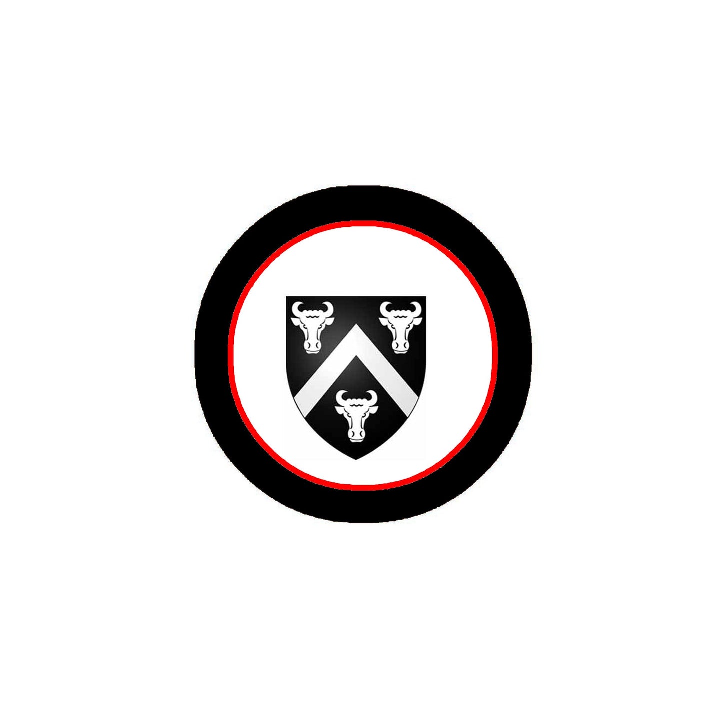Buckley Family Crest 3" Coat of Arms Round Magnet