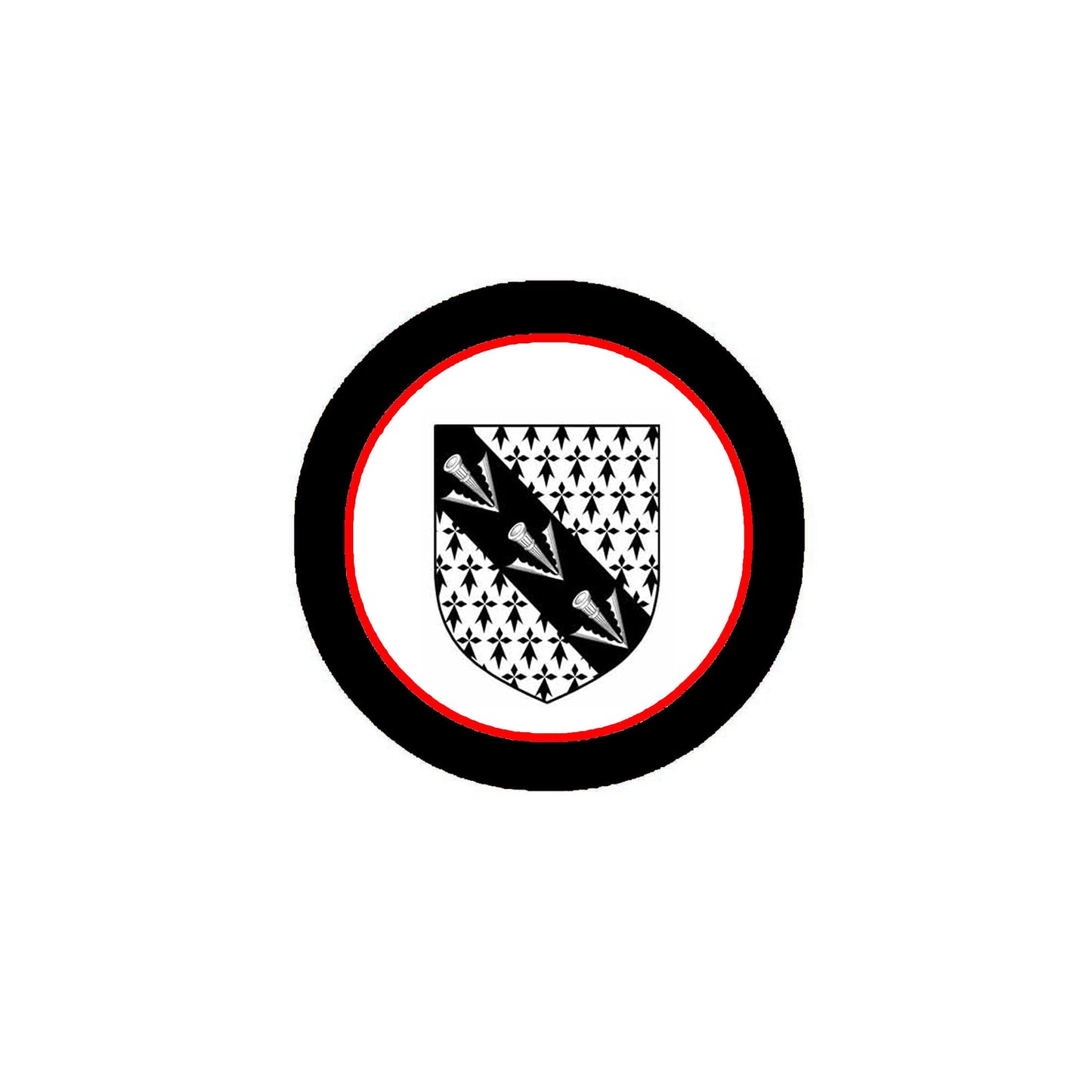 Carolan Family Crest 3" Coat of Arms Round Magnet