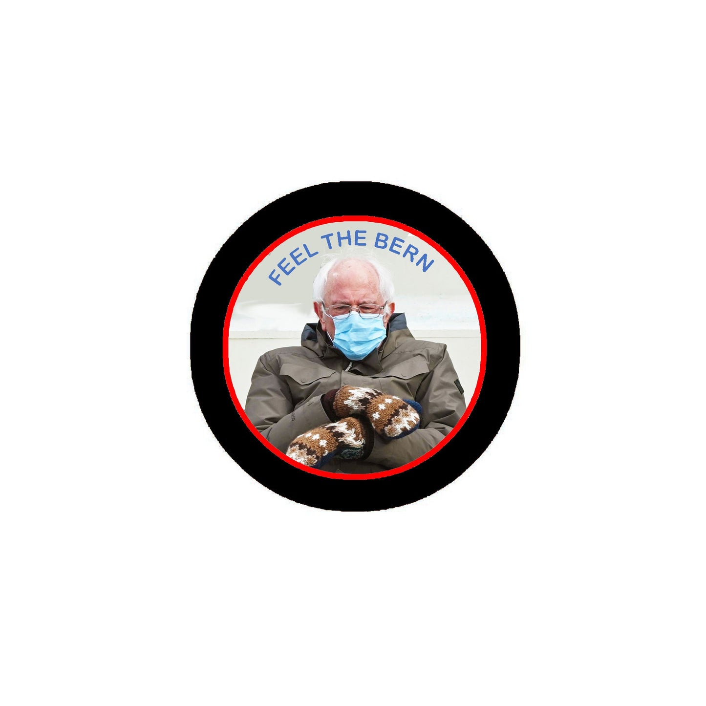 Feel the Bern Pinback 2.25"