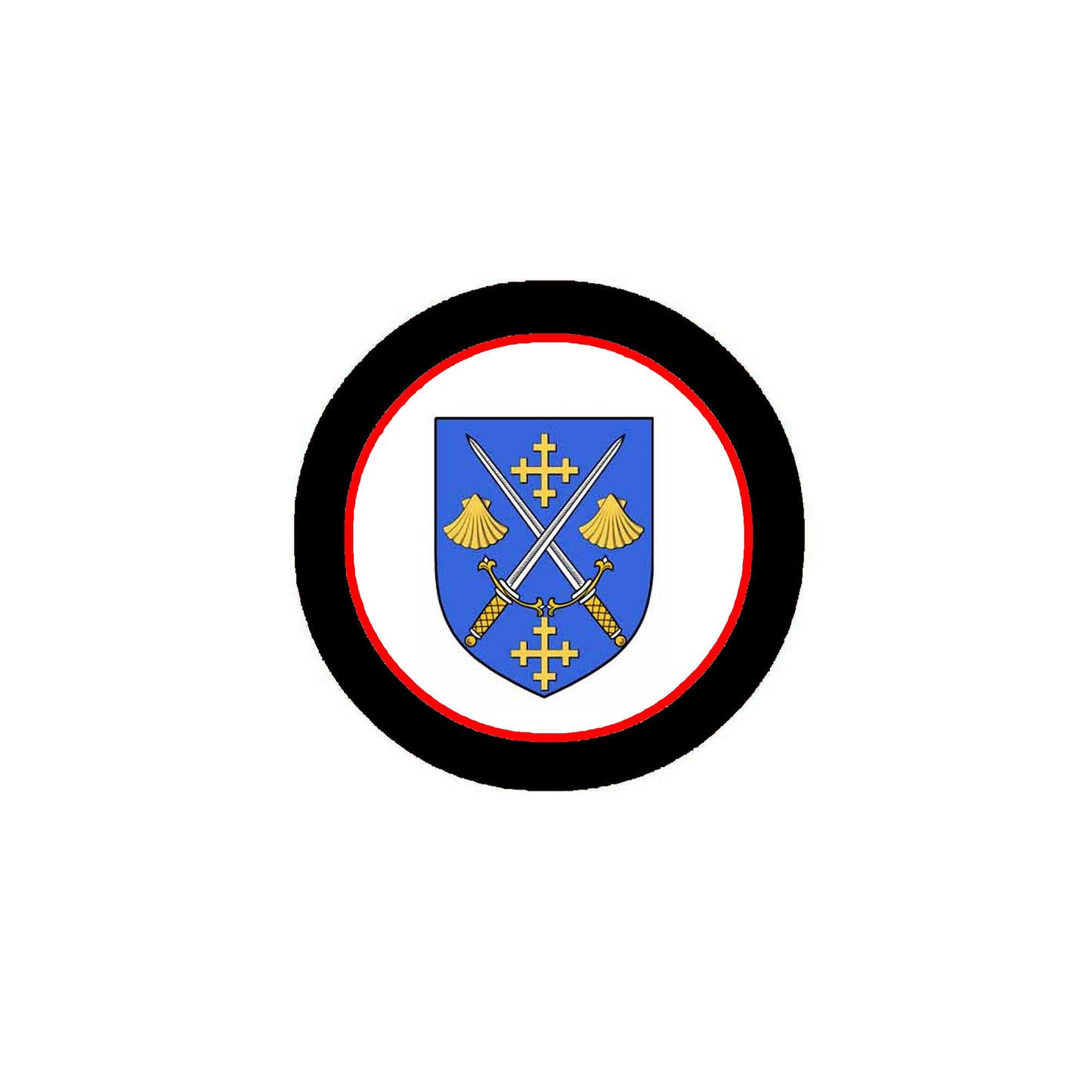 Fennelly Family Crest 3" Coat of Arms Round Magnet