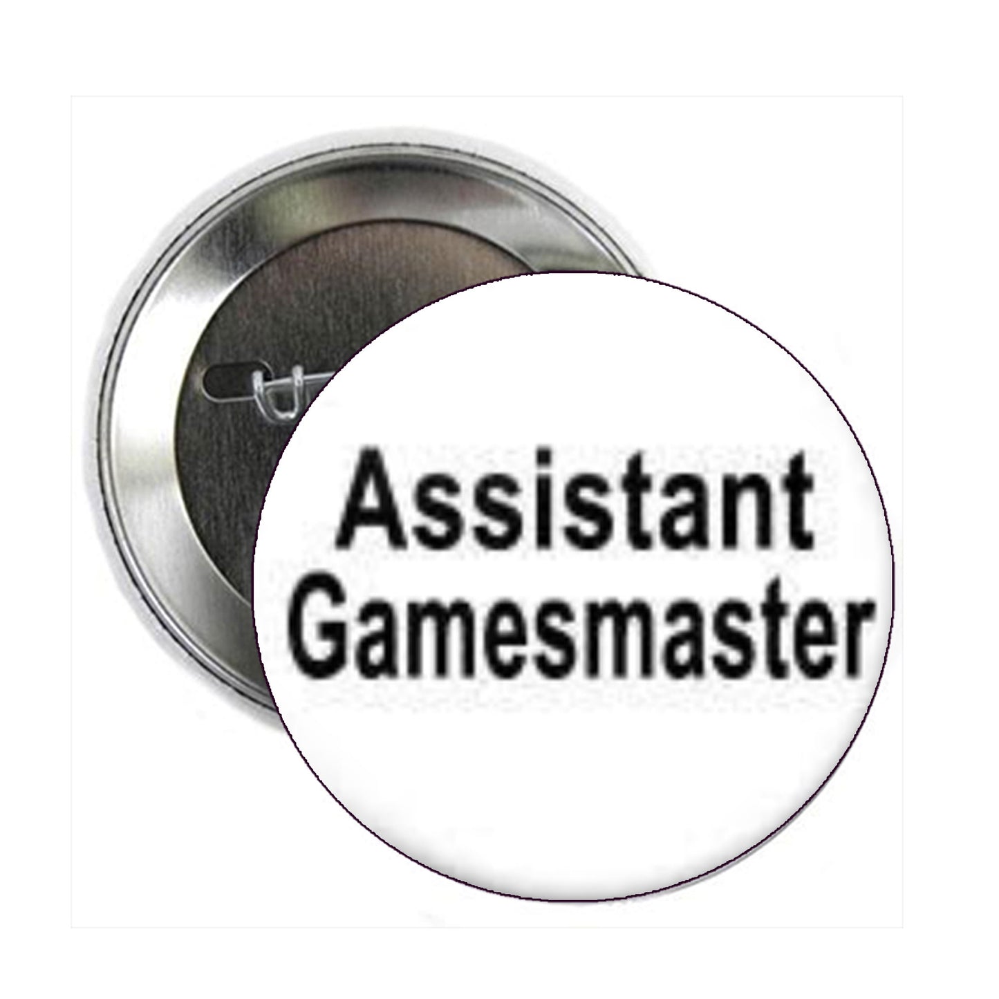 Assistant Gamesmaster Badge Pinback 2.25"