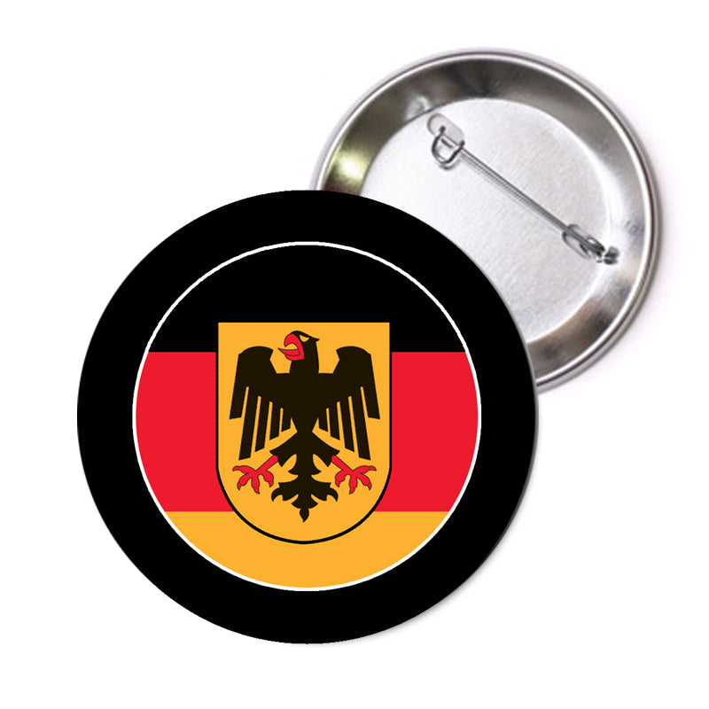 German Shield Germany Pinback 1.25" 1 Pcs