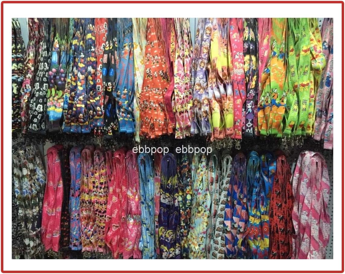 59 Cents only ea (10 pcs) Mixed Color Cell Phone Key Chain Neck Strap Keys Lanyards Adult Size Party Gifts