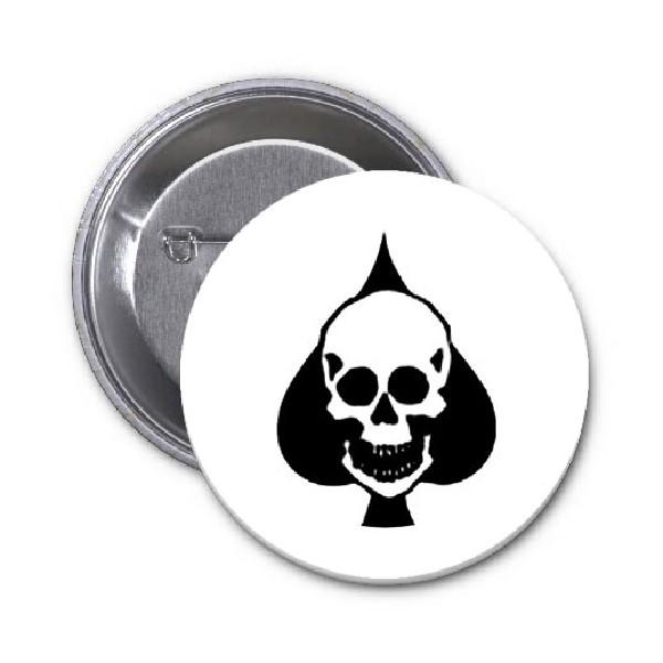 Ace of Spades Pinback 2.25"