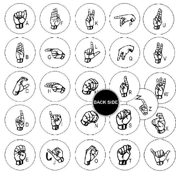 Aimants complets American Signs 2,25"