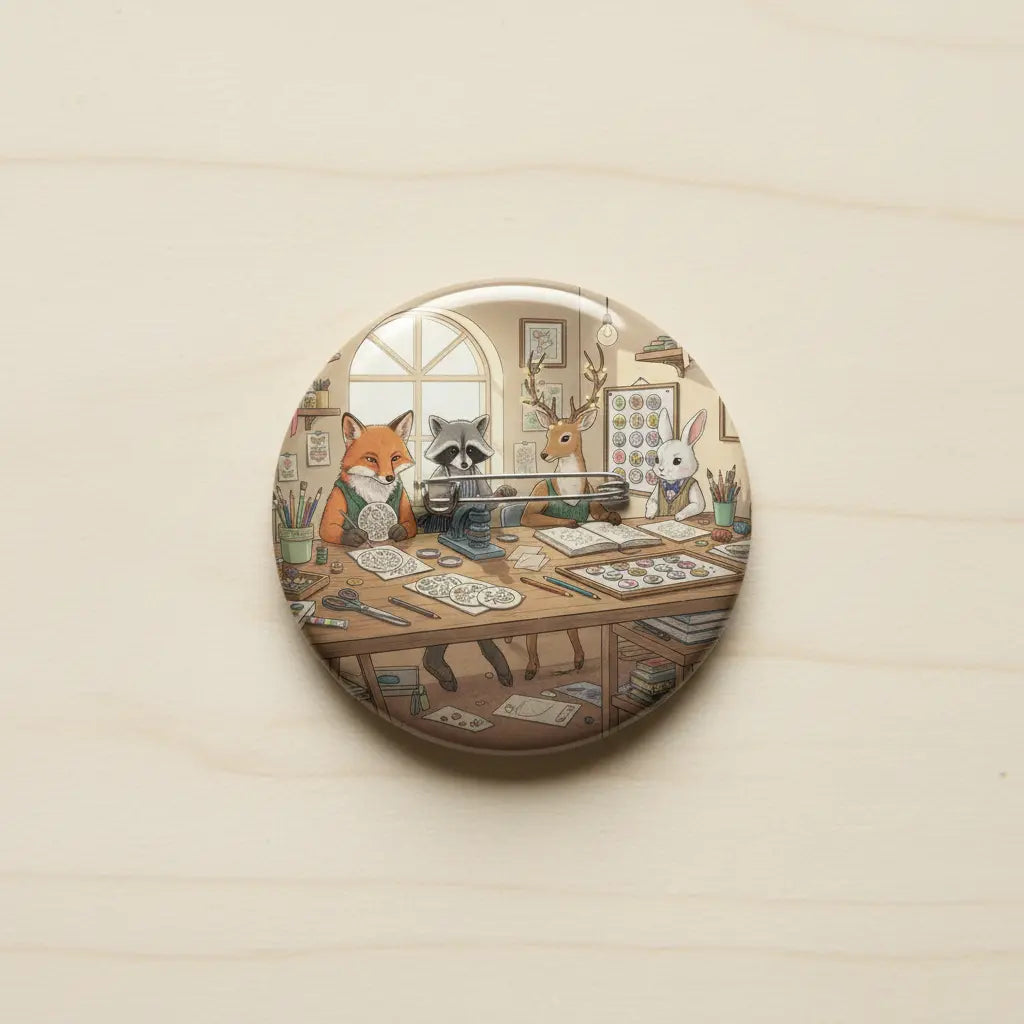 Animals Pinback 2.25-inch
