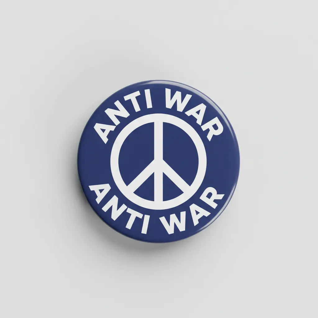 Anti War Pinback 2.25-inch