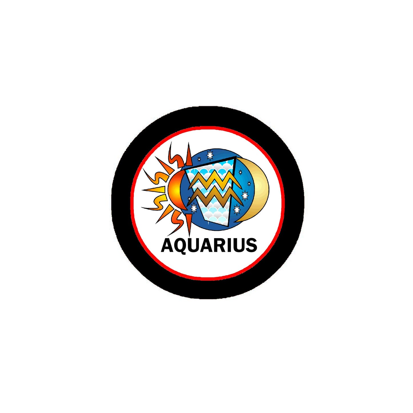 Aquarius Magnet 2.25"