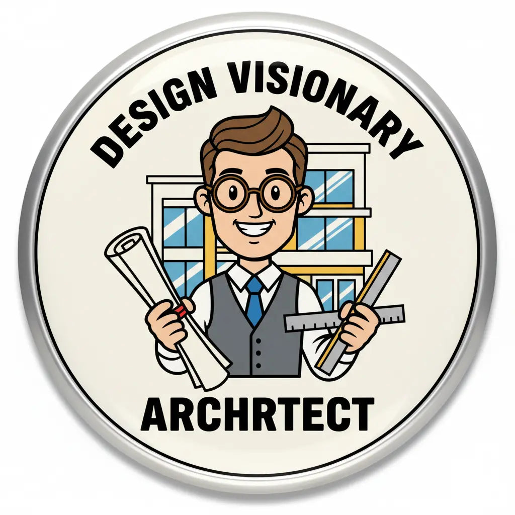Architect Pinback 2.25-inch