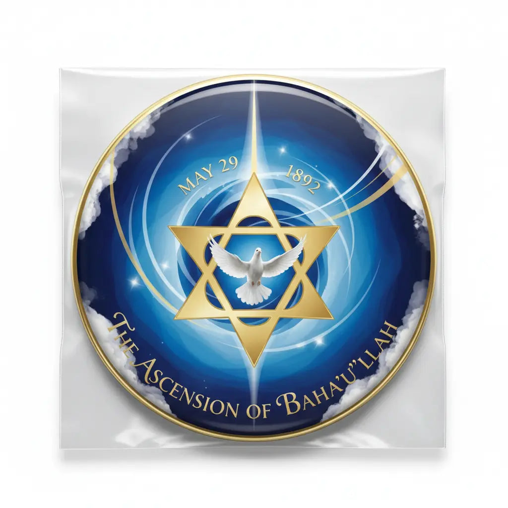 Ascension if BahaUllah (May 2) Pinback 2.25-inch