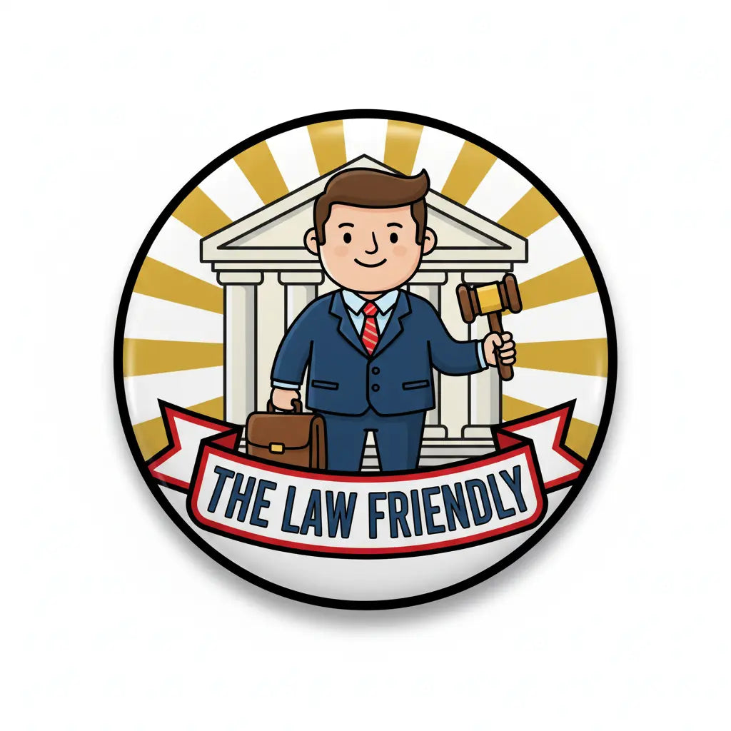 Attorney Pinback 2.25-inch