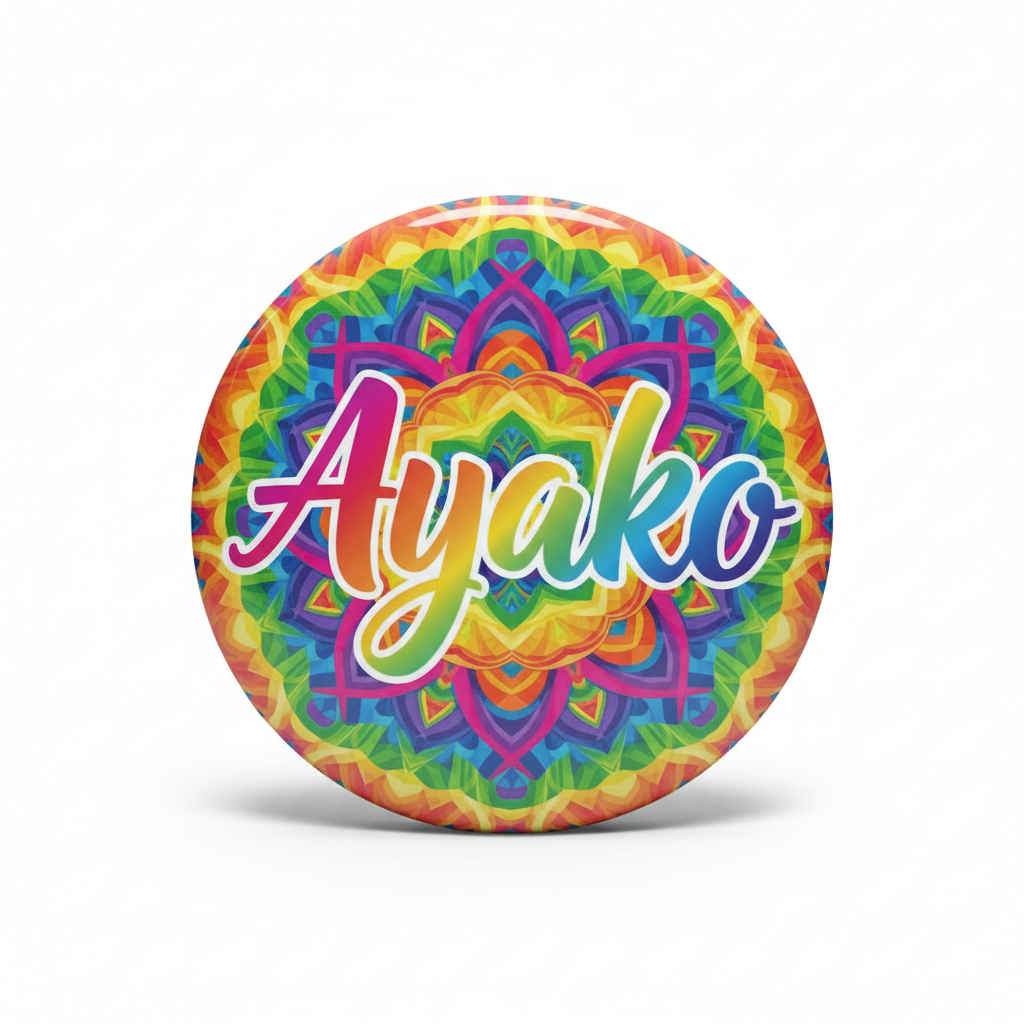 Ayako Pinback 2.25-inch