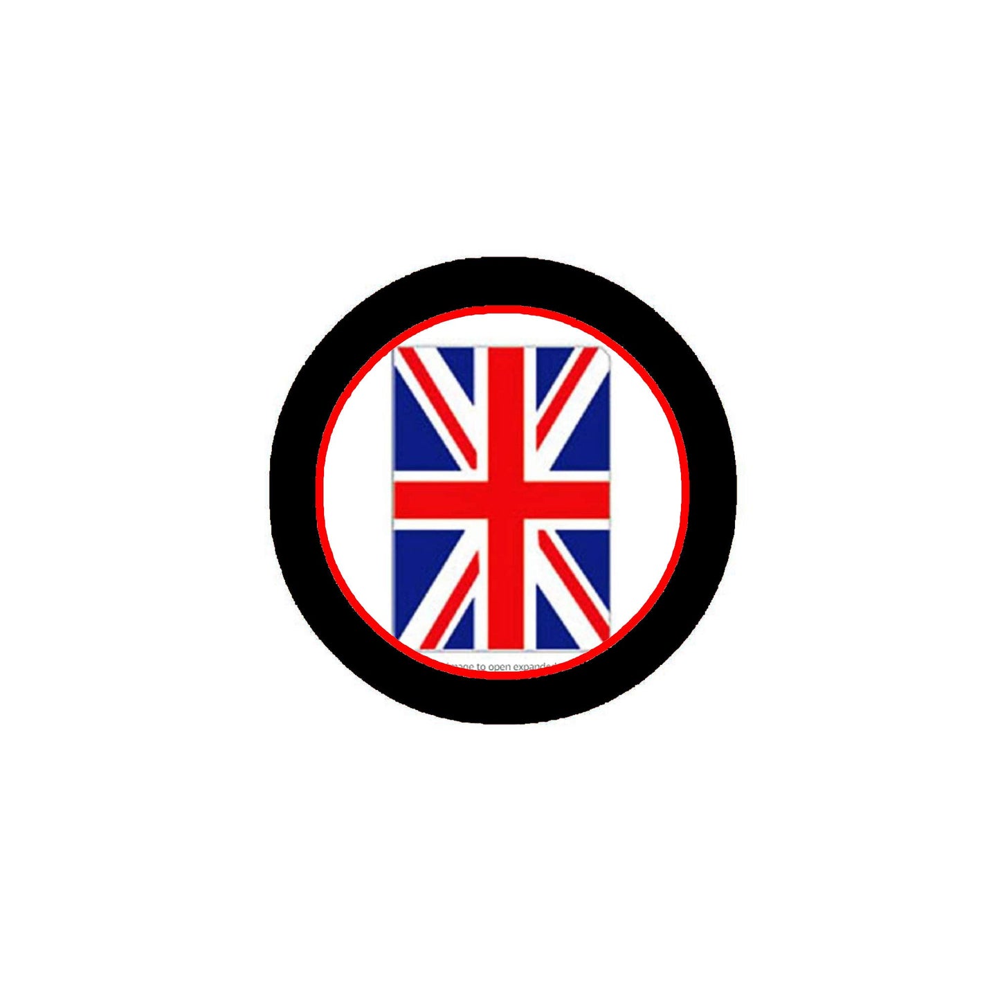 United Kingdom Flag Plastic Passport Cover Default Title