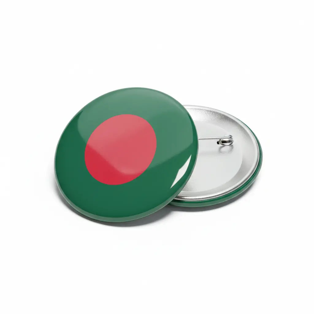 Bangladesh Flag Pinback 2.25-inch