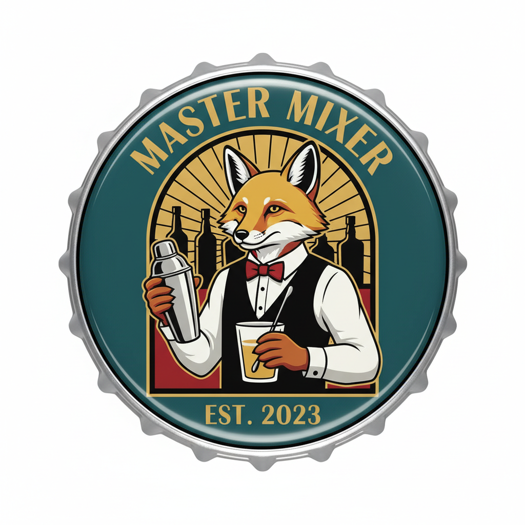 Bartender Pinback 2.25-inch