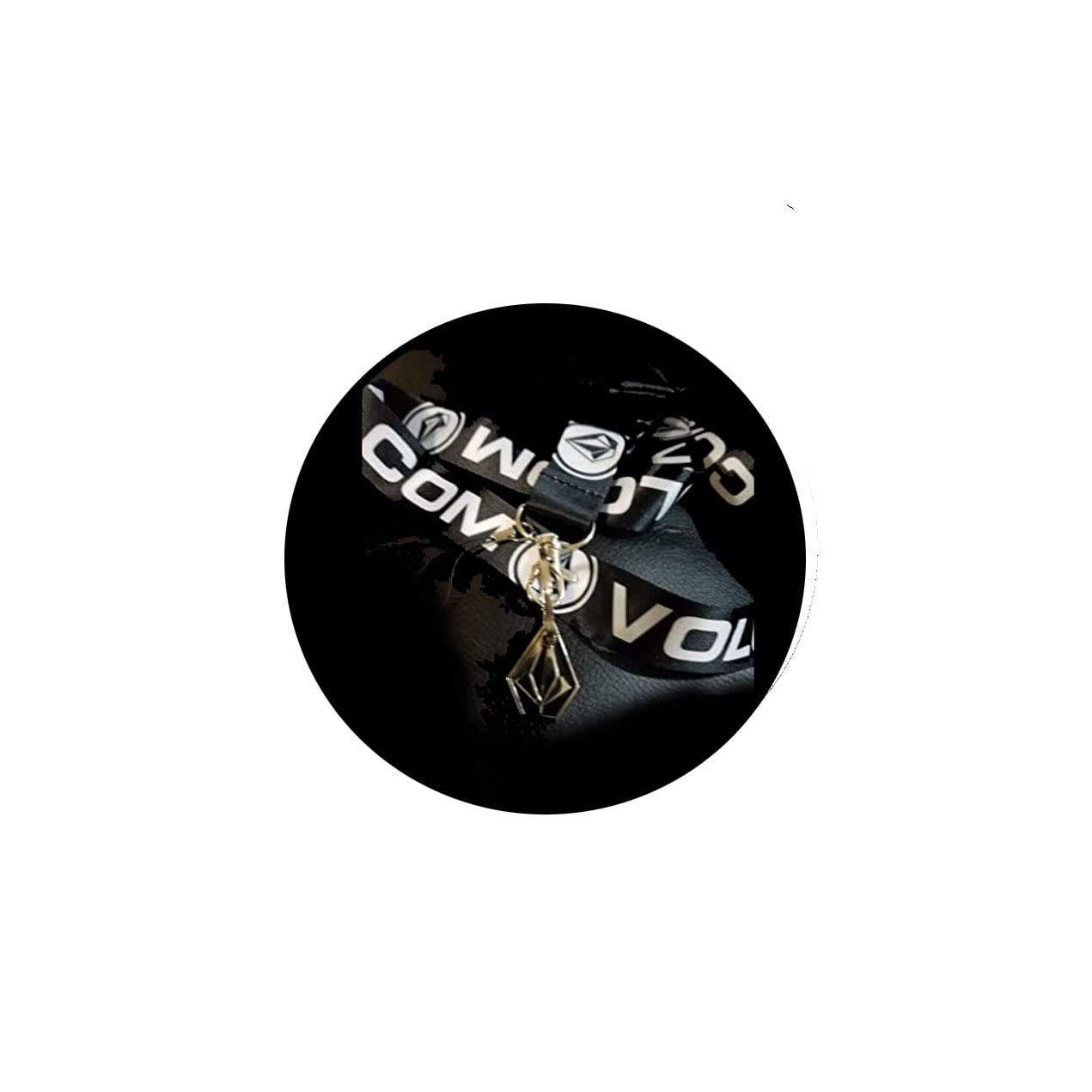 Deluxe Corporative Keychain Lanyard Black in a Box Default Title